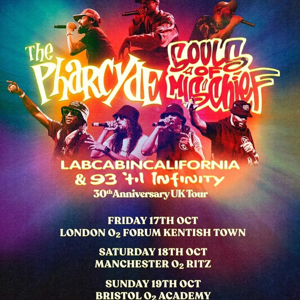 The Pharcyde & Souls of Mischief live in Bristol, 19 October | Event in Bristol | AllEvents
