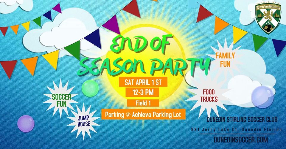 DSSC End of Season Party, Dunedin Stirling Soccer Club, April 1 2023