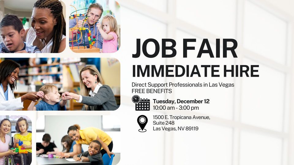 LAS VEGAS JOB FAIR IMMEDIATE HIRING 1500 E Tropicana Ave Las Vegas las-vegas-job-fair-immediate-hiring-1500-e-tropicana-ave-las-vegas