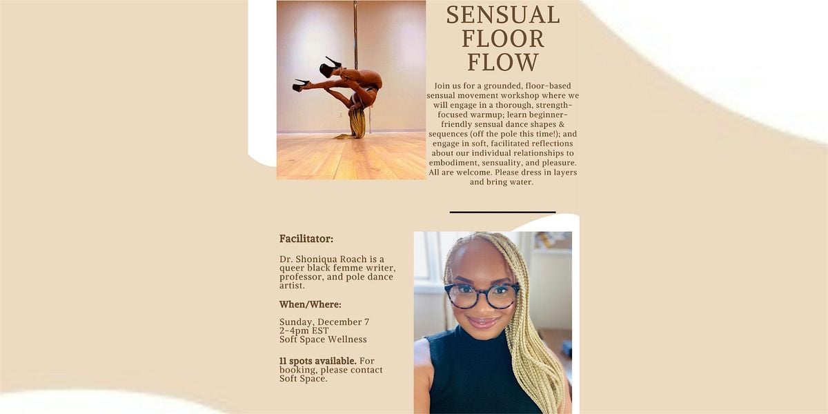 Sensual Floor Flow, 7 December | Event in Somerville | AllEvents