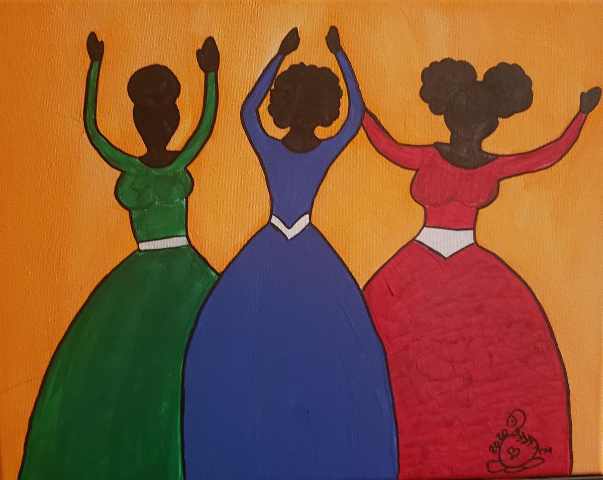 Swannluv Creations Virtual Paint and Praise Party, August 9 2020