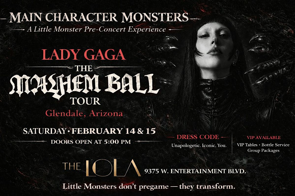 Lady Gaga Pre/Post Concert Experience