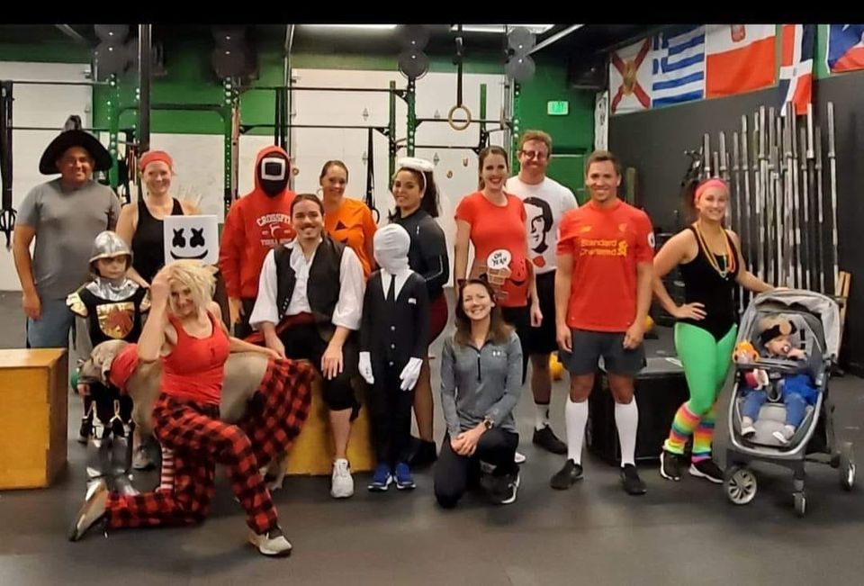 Monday Monster Mash WOD, CrossFit Terra Nova, Aurora, October 31 2022