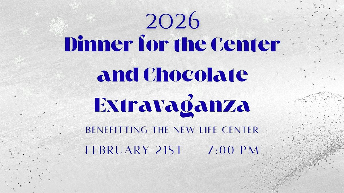 2026 Dinner for the Center and  Chocolate Extravaganza, 21 February | Event in Bardstown | AllEvents