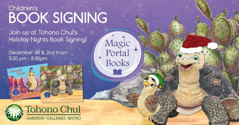Tohono Chuls Holiday Nights Book Signing, 7366 N Paseo del Norte