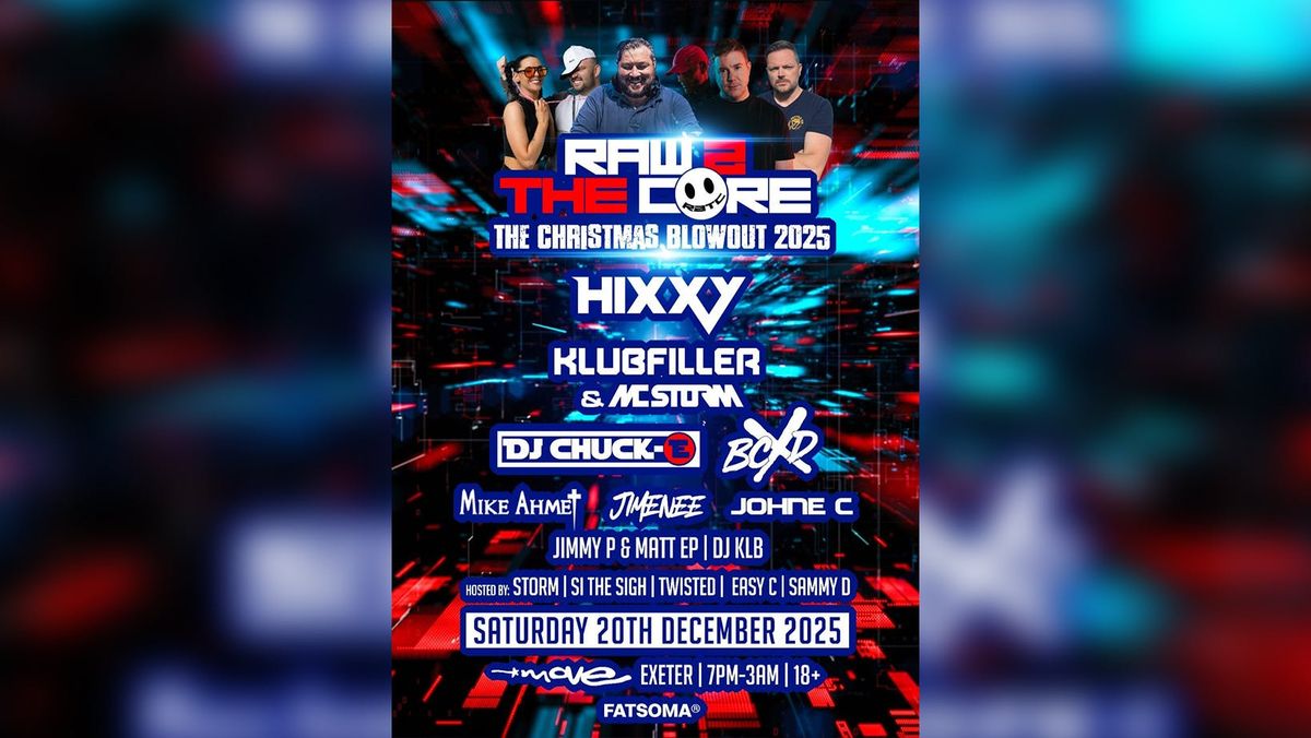 R2TC XMAS BLOWOUT - HIXXY - KLUBFILLER &amp; STORM - CHUCK-E - BCXD, 20 December | Event in Exeter | AllEvents