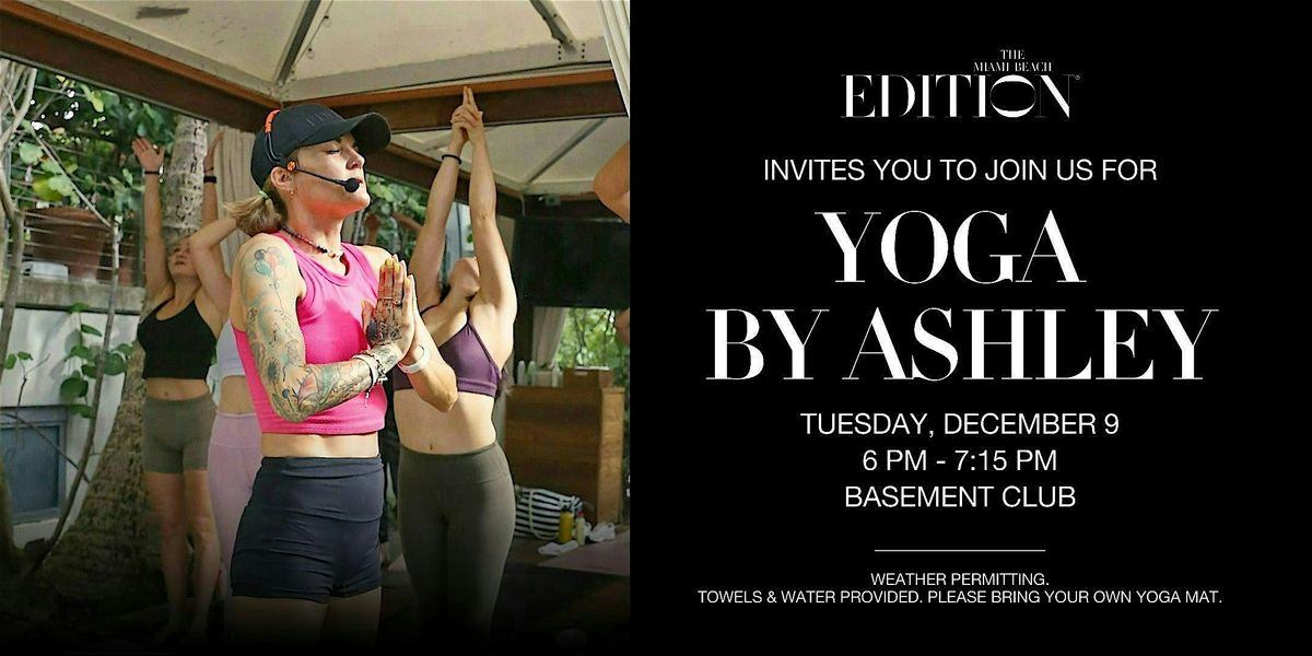 Yoga By Ashley | Event in Miami Beach | AllEvents