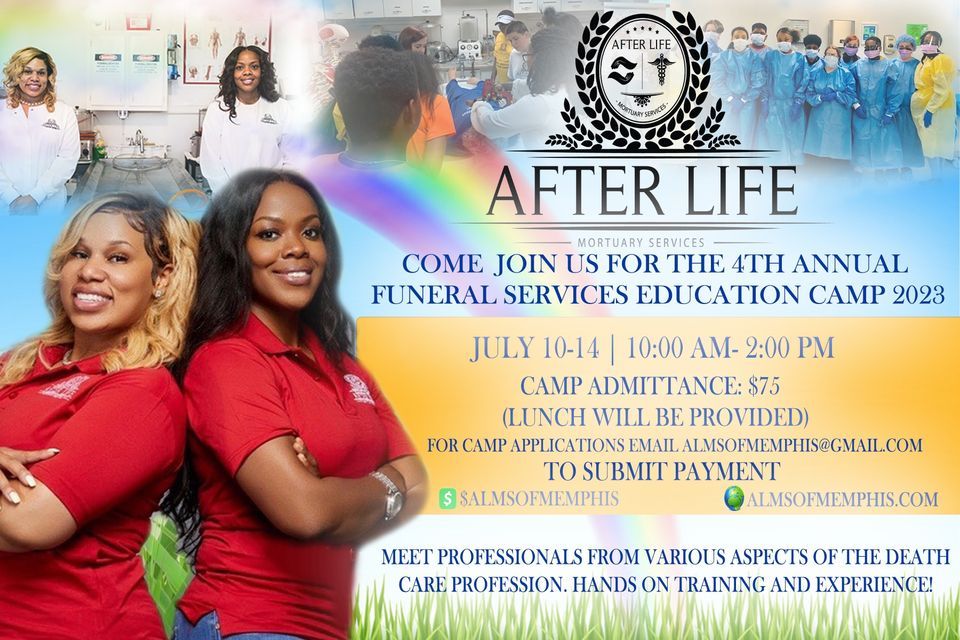 Funeral Services Education Camp 2023, After Life Mortuary Services, LLC