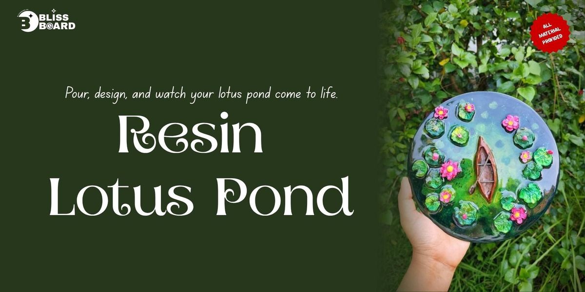Resin Lotus Pond