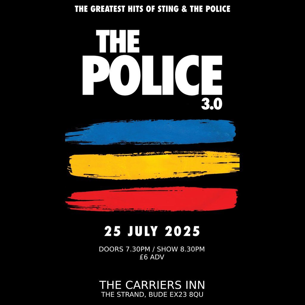 The Police 3.0 (A Tribute To Sting & The Police), 25 July | Event in Barnstaple | AllEvents