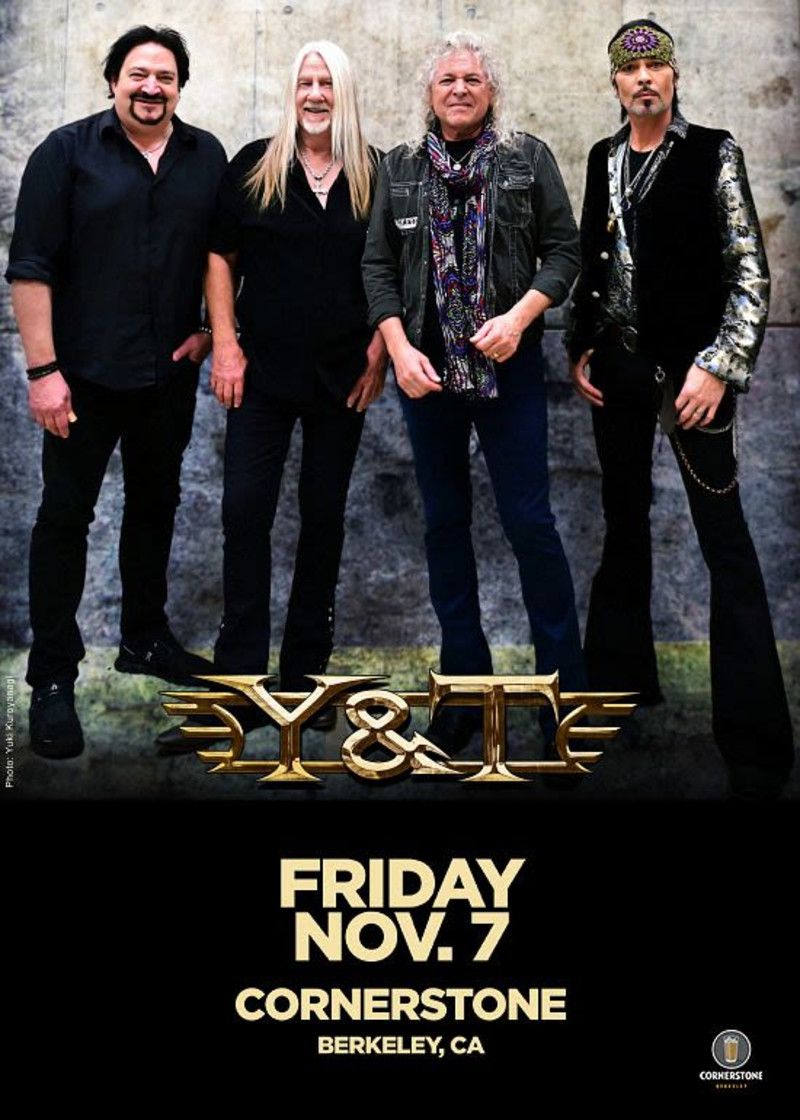 Y&T, 2 April | Event in Napa | AllEvents