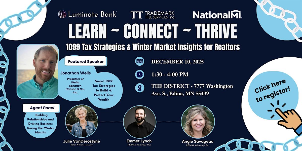 Learn ~ Connect ~ Thrive, 10 December | Event in Minneapolis | AllEvents