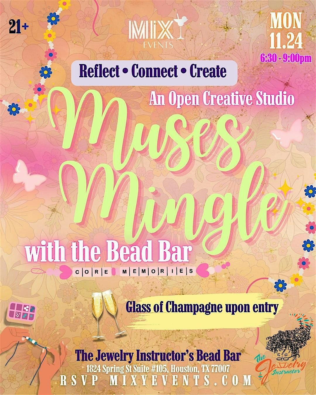 Muses Mingle: An Open Creative Studio, 24 November | Event in Houston | AllEvents
