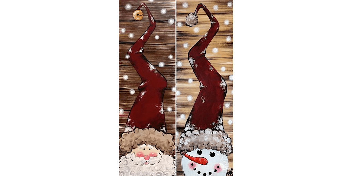 Holiday Friends - Paint and Sip in Houston | Classpop!™, 28 December | Event in Pearland | AllEvents