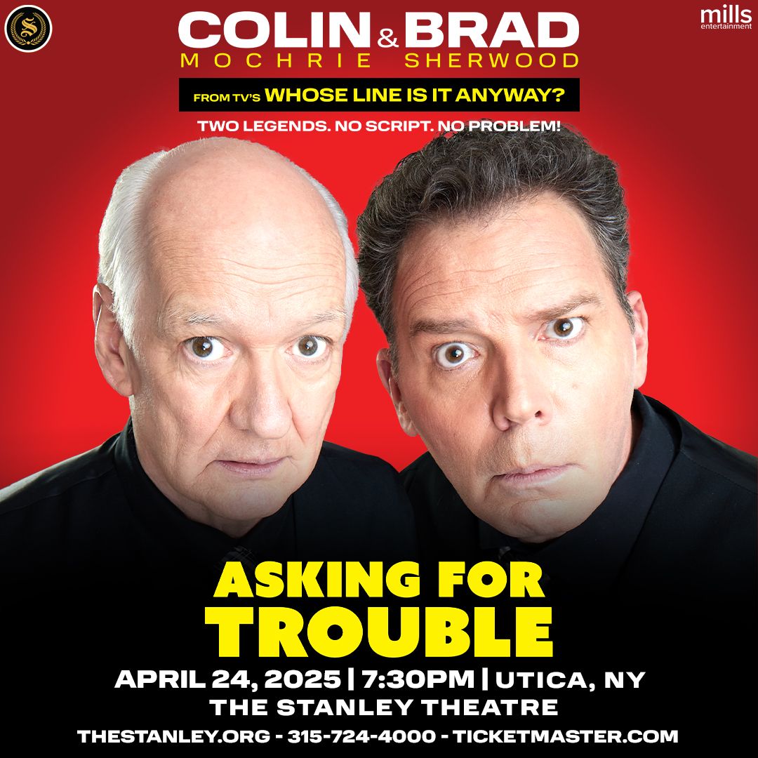 Asking for Trouble - Colin Mochrie and Brad Sherwood at Peabody Auditorium, 10 October | Event in Daytona Beach