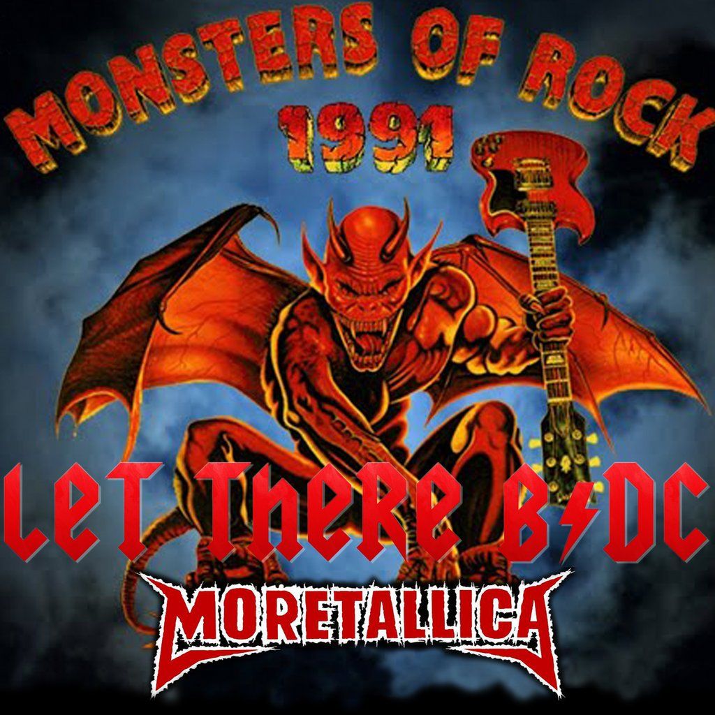 Donington Monsters of Rock 1991 - LET THERE B/DC & MORETALLICA, 5 July | Event in Peterborough | AllEvents