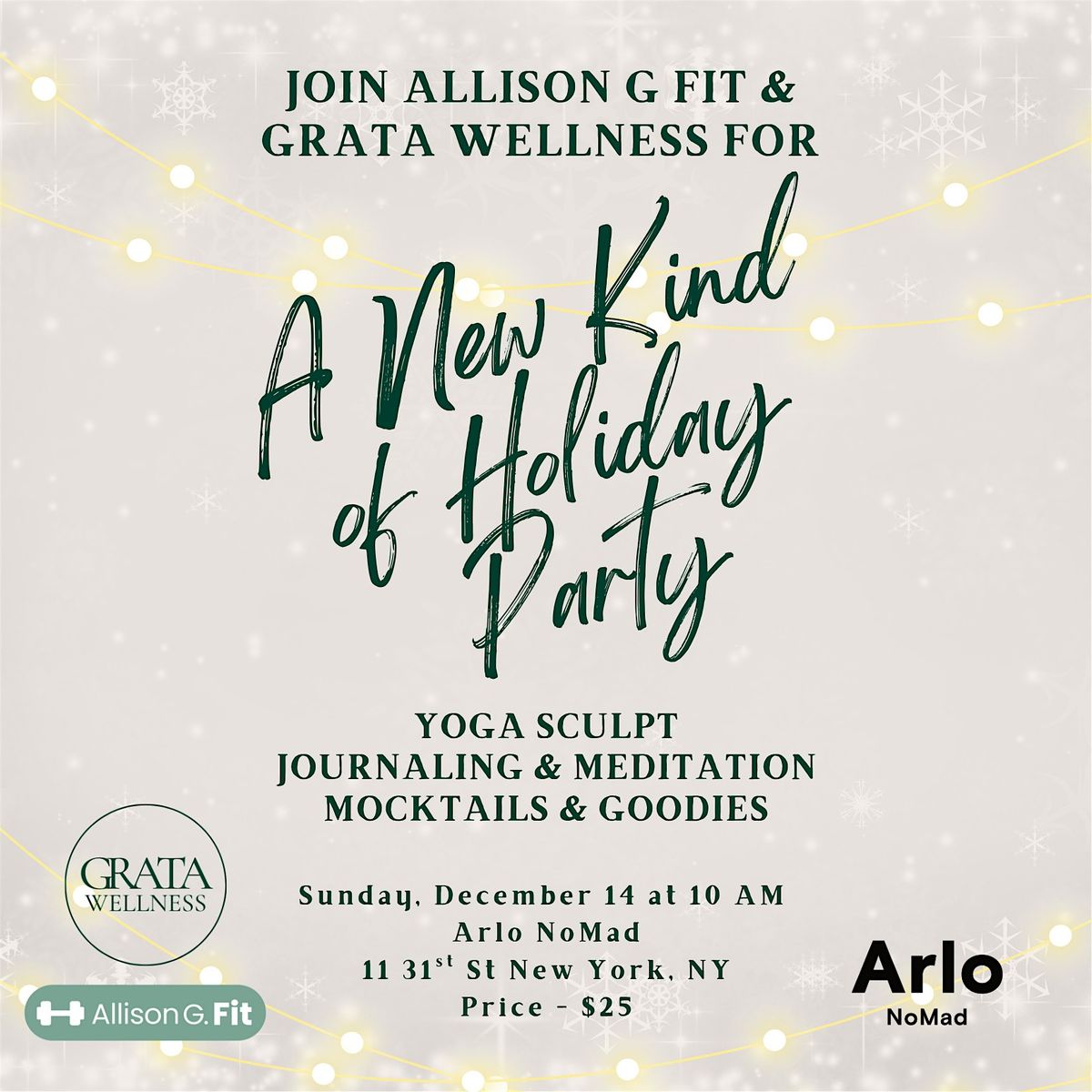 A New Kind of Holiday Party, 14 December | Event in New York | AllEvents