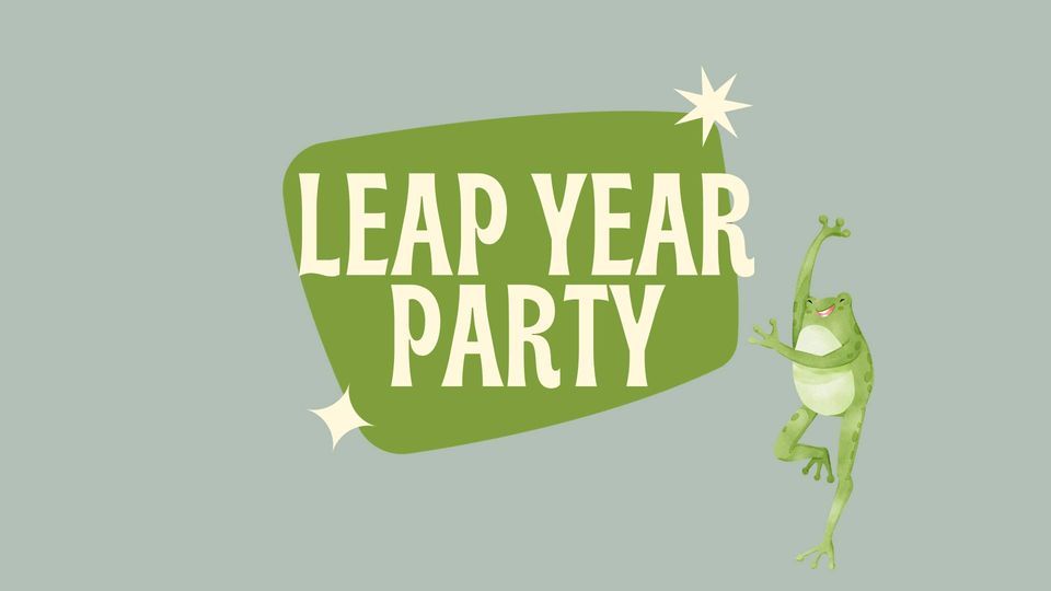 Leap Year Party, Tolono Public Library District, February 29 2024