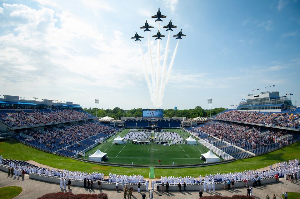 U.S. Naval Academy Graduation Flyover, May 27 2025 Online Event