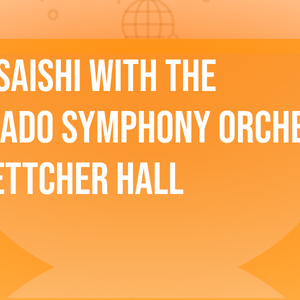 Joe Hisaishi with the Colorado Symphony Orchestra at Boettcher Hall