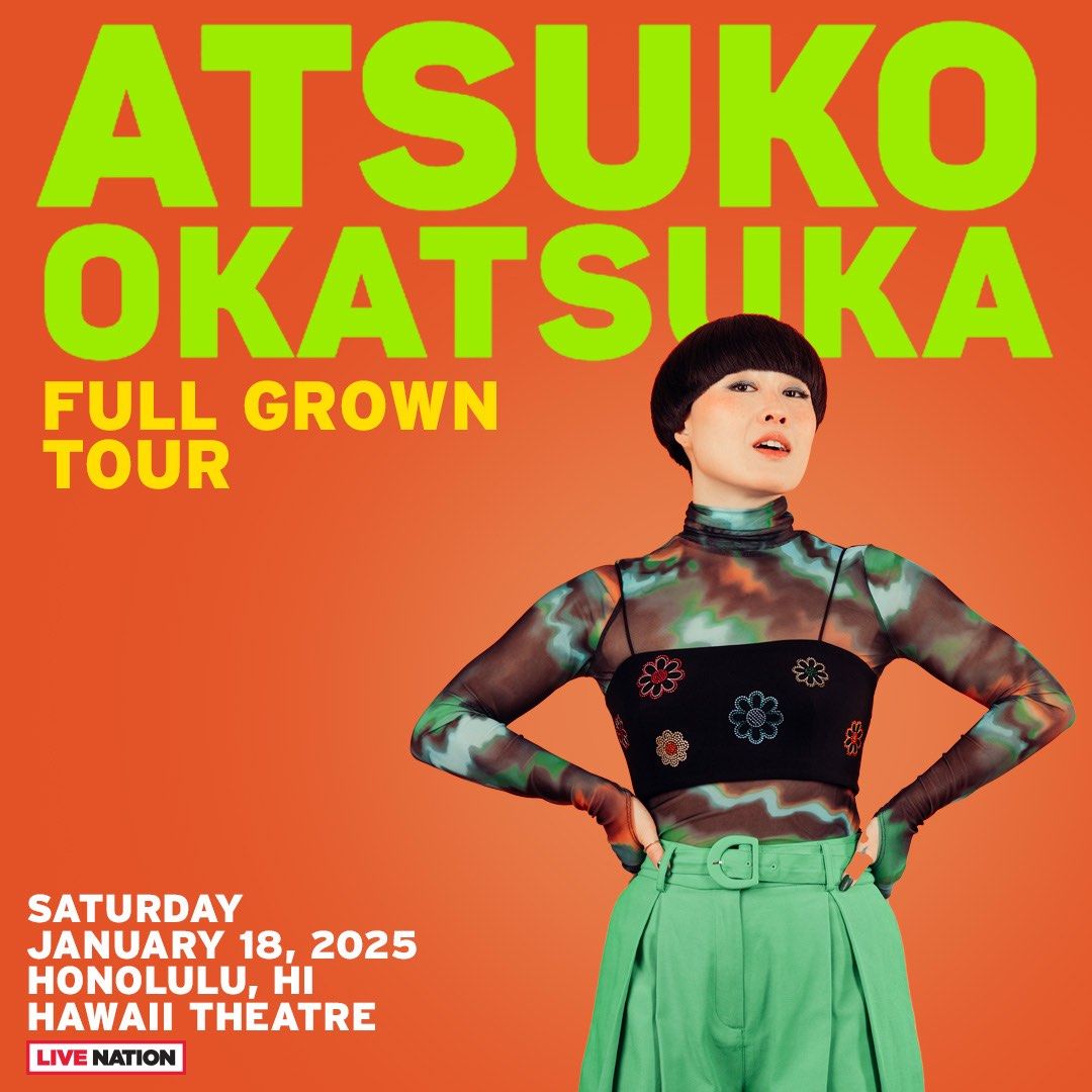 Atsuko Okatsuka, 6 November | Event in Nepean | AllEvents