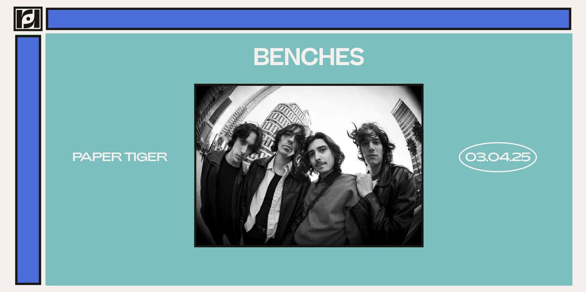 Benches, 11 June | Event in Santa Ana | AllEvents