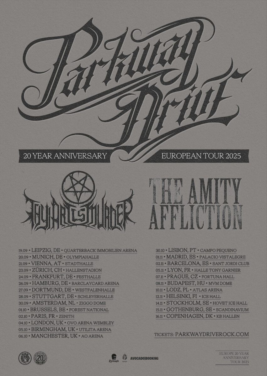 Parkway Drive Brussels Tickets, 1 October | Event in Brussels | AllEvents