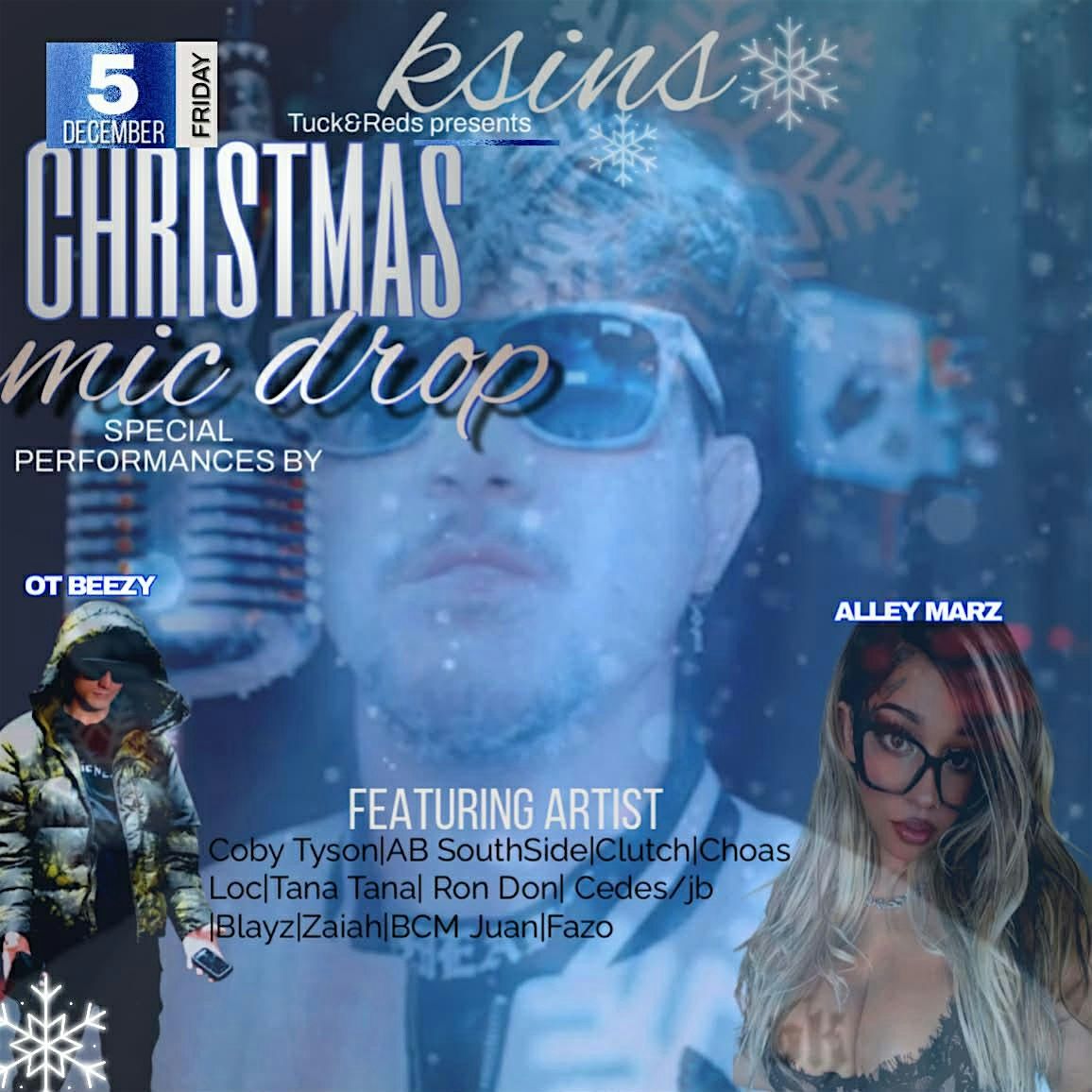 Christmas mic drop, 5 December | Event in Yellow Springs | AllEvents