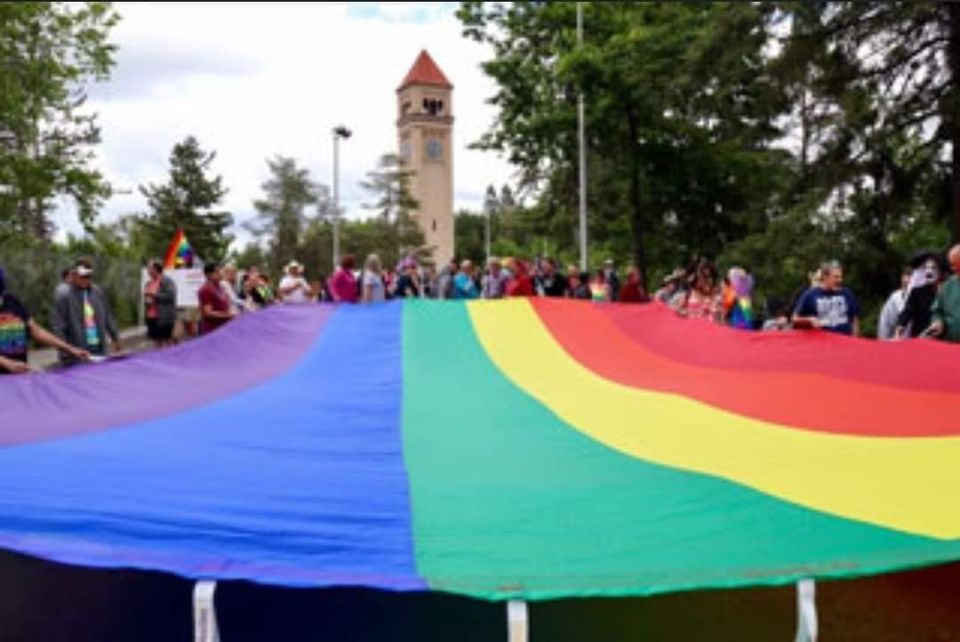 Spokane Pride Parade, River Front Park, Spokane Washington, June 10