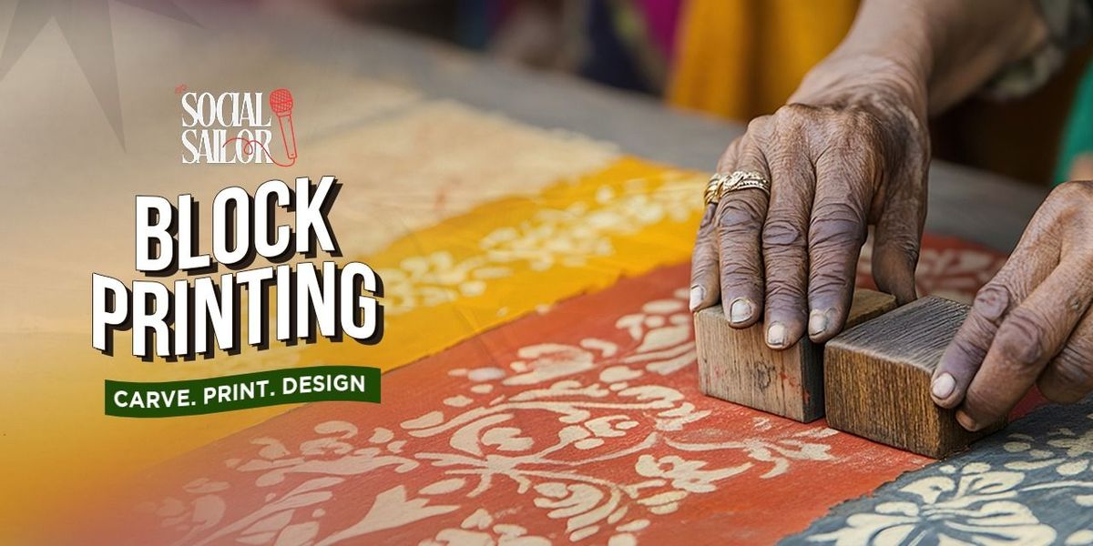 Block Printing Date - For Couples and Friends, 24 May | Event in Hyderabad | AllEvents