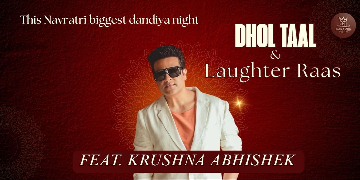Dandiya with Krushna Abhishek, 27 September | Event in Ludhiana | AllEvents