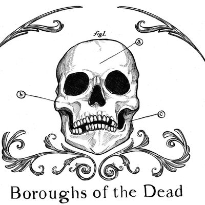 Boroughs of the Dead: Macabre New York City Walking Tours logo
