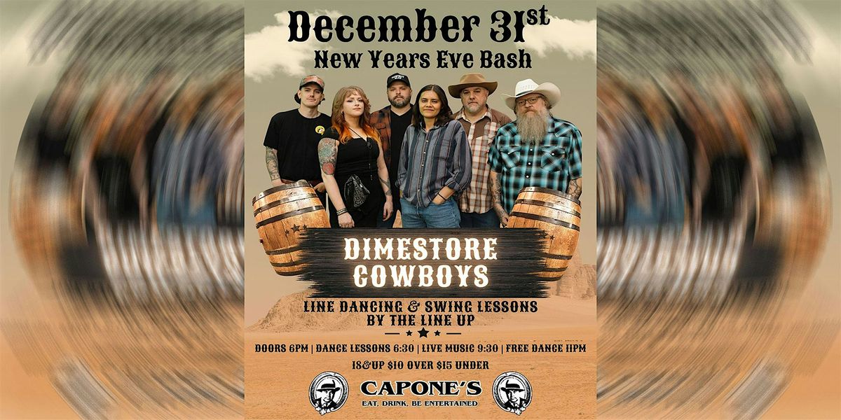 New Years Eve Western Formal with The Dimestore Cowboys and The Line Up, 31 December | Event in Johnson City