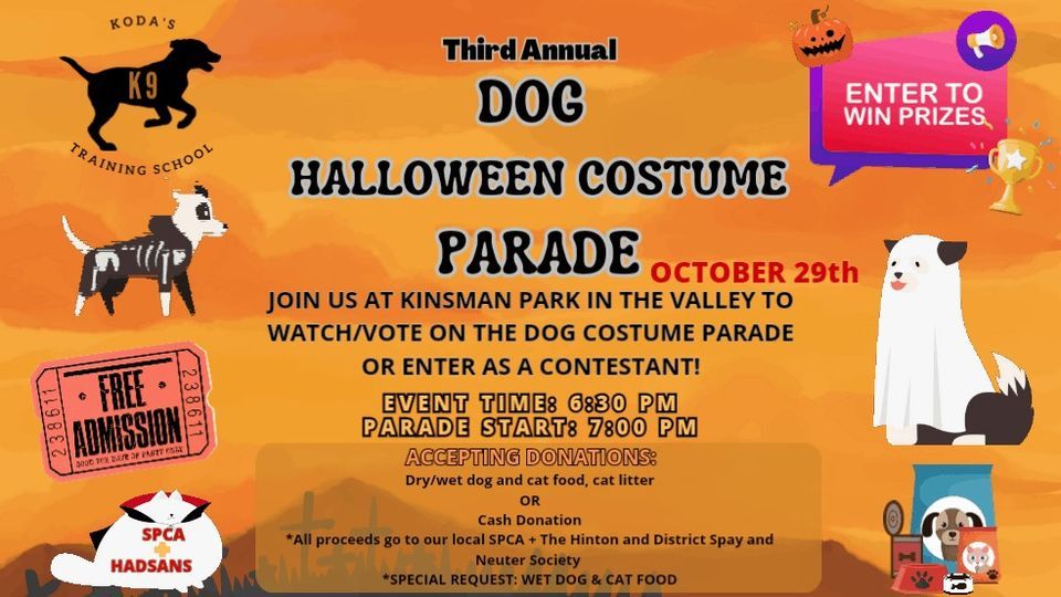 Hinton Dog Halloween Costume Parade! (3rd Annual), Kinsman Park 250