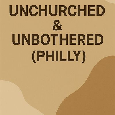 Unchurched & Unbothered (Black Philly Atheists) logo