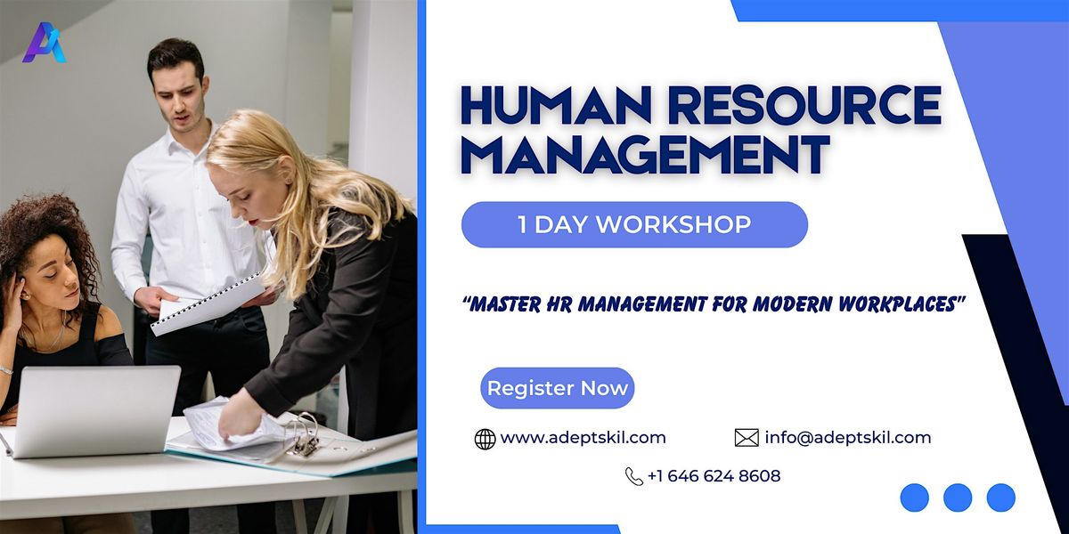 Human Resource Management Training — Morristown, NJ 1 Day