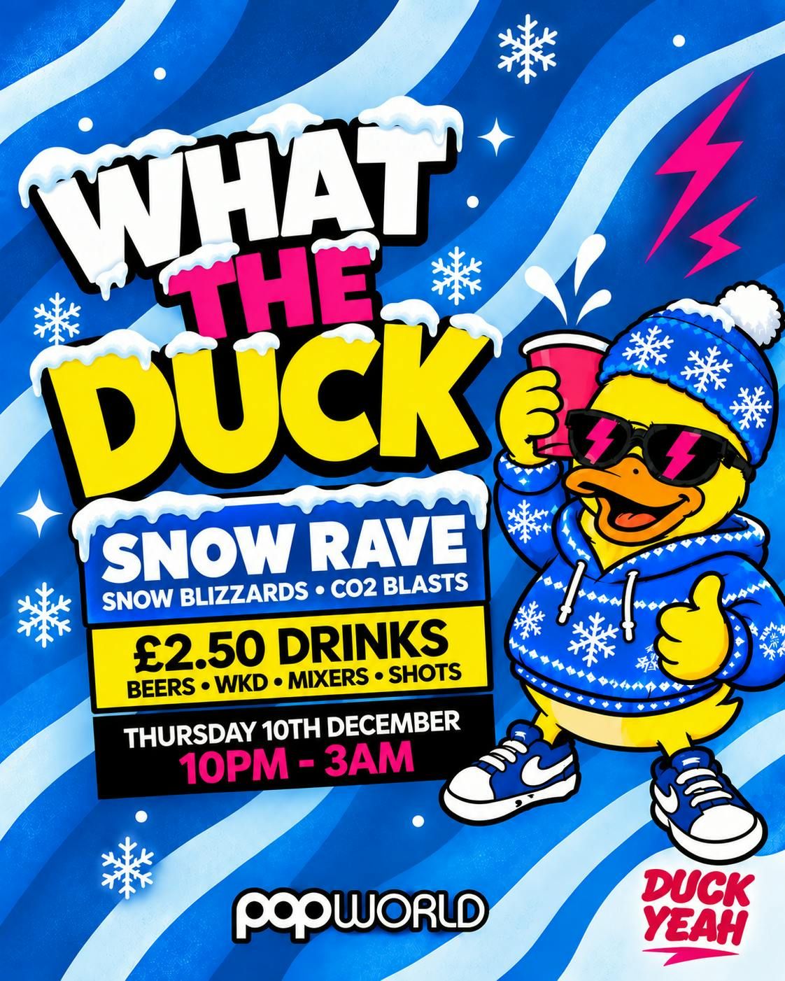 SNOW RAVE, Popworld - Southampton, 10 December to 11 December | AllEvents