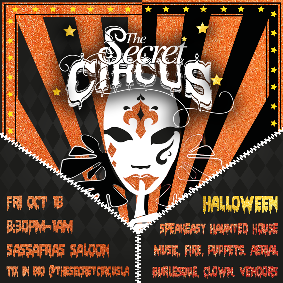Secret Circus Summer Series at Animas City Theatre, 23 September | Event in Durango | AllEvents