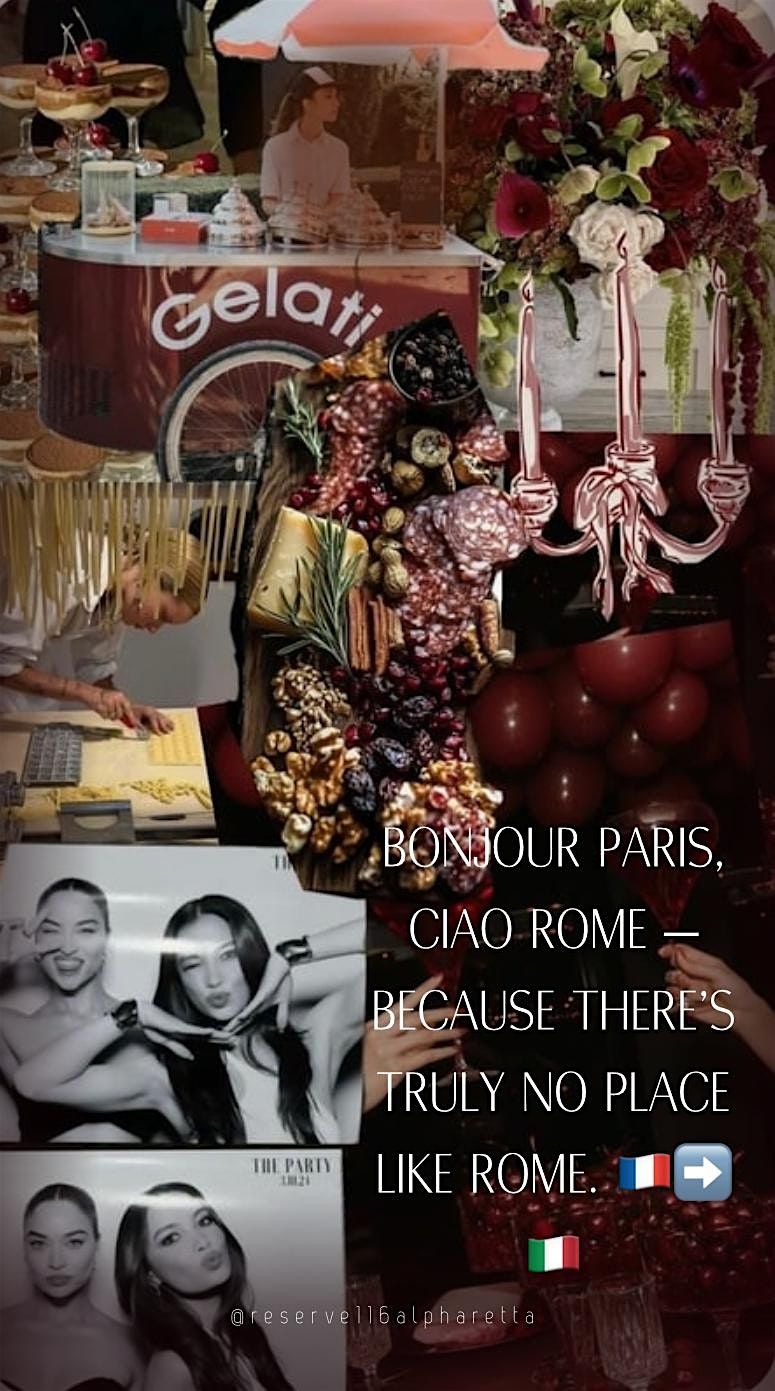 Bonjour Paris, Ciao Rome: Holiday Mixer & Watch Party, 18 December | Event in Alpharetta | AllEvents