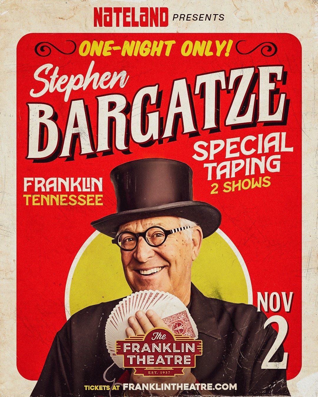 Stephen Bargatze, 23 August | Event in Huntsville | AllEvents