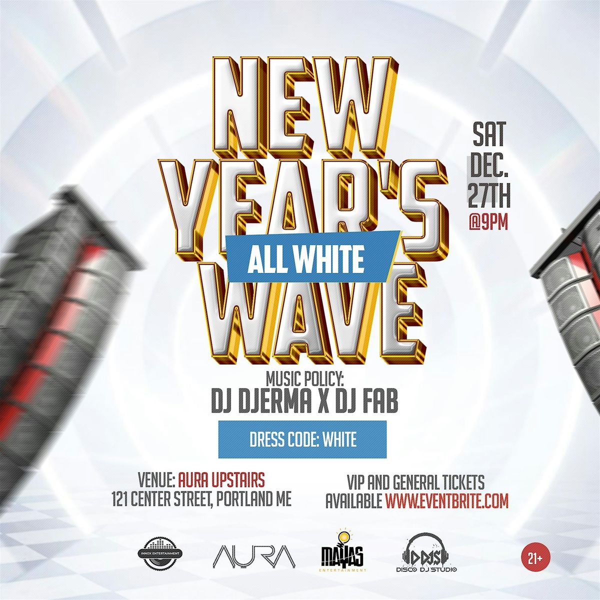 New year's wave all white, 27 December | Event in Portland | AllEvents