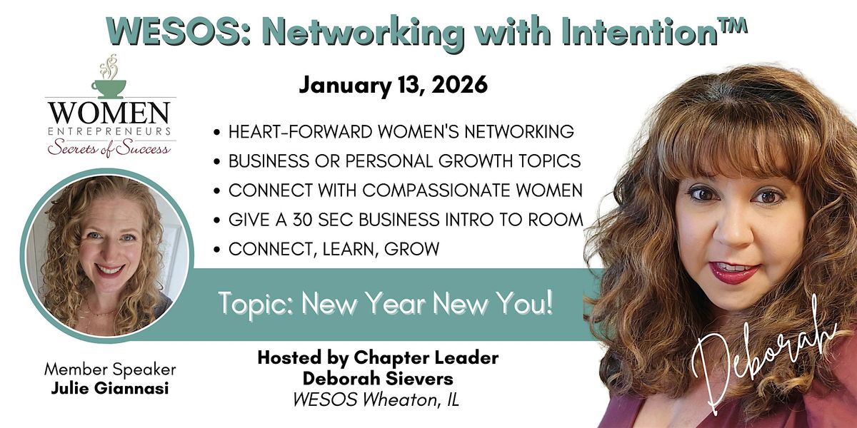 WESOS Wheaton: New Year New You!, 13 January | Event in Wheaton | AllEvents