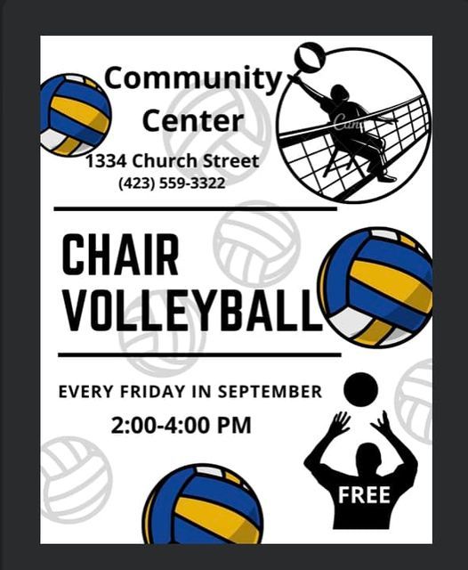 Chair Volleyball, Cleveland Community Center, September 16 2022