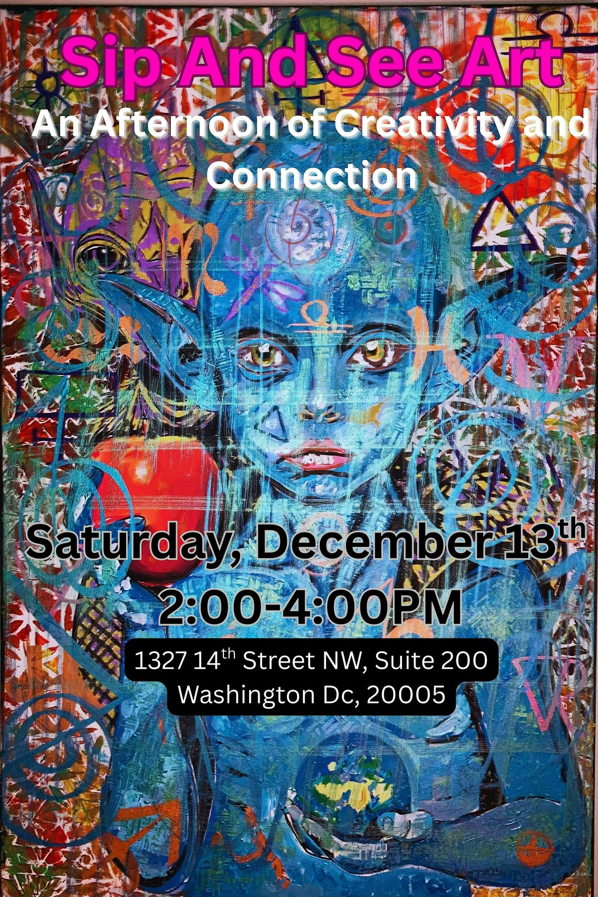 Sip And See Art, 13 December | Event in Washington | AllEvents