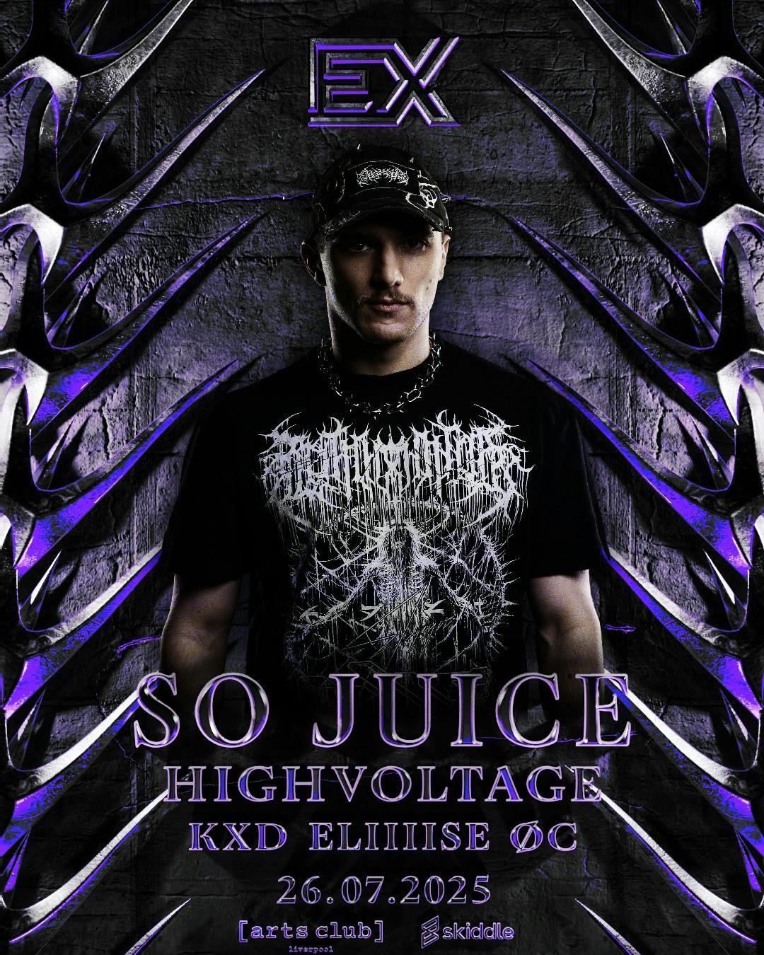 Exhilaration presents: SO JUICE, HIGHVOLTAGE + MORE, 26 July | Event in Liverpool | AllEvents