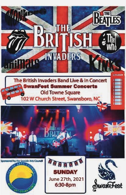 Swanfest Summer Concerts 102 W Church St Swansboro Nc 28584 9014 United States June 27 2021 Allevents In Swansboro Nc Events 2022