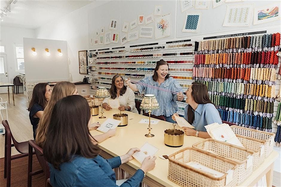 Sunny Stitches 4"- 5" Round Finishing Class with Sarah, 7 December | Event in Denver | AllEvents