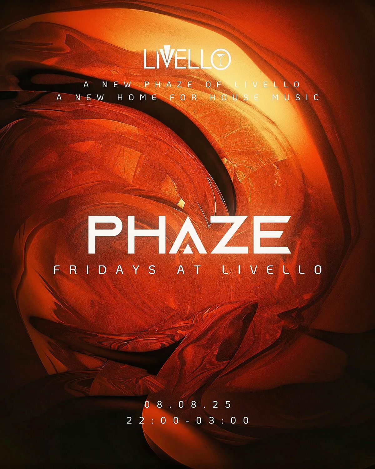 PHAZE THIS FRIDAY @ LIVELLO  08.08.25 | Event in Newcastle Upon Tyne | AllEvents