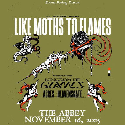 Like Moths to Flmaes, Kingdom of Giants, Acres, and Heavensgate in Orlando in Orlando, 16 November | AllEvents