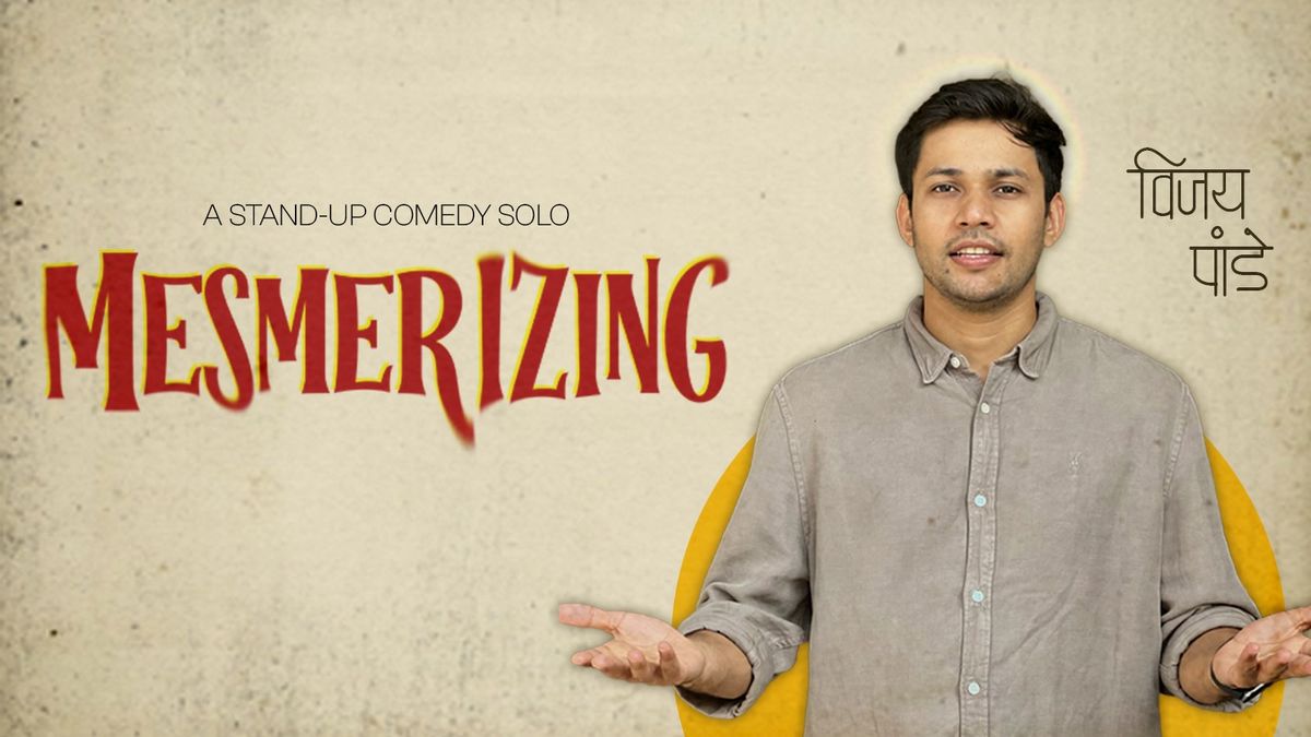 Mesmerizing : A Stand Up Comedy Solo Show By Vijay Pandey, 13 December | Event in Bangalore | AllEvents